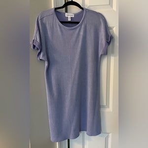 Bella Dahl purple sweatshirt dress, Medium
